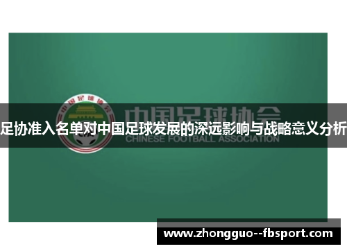 足协准入名单对中国足球发展的深远影响与战略意义分析